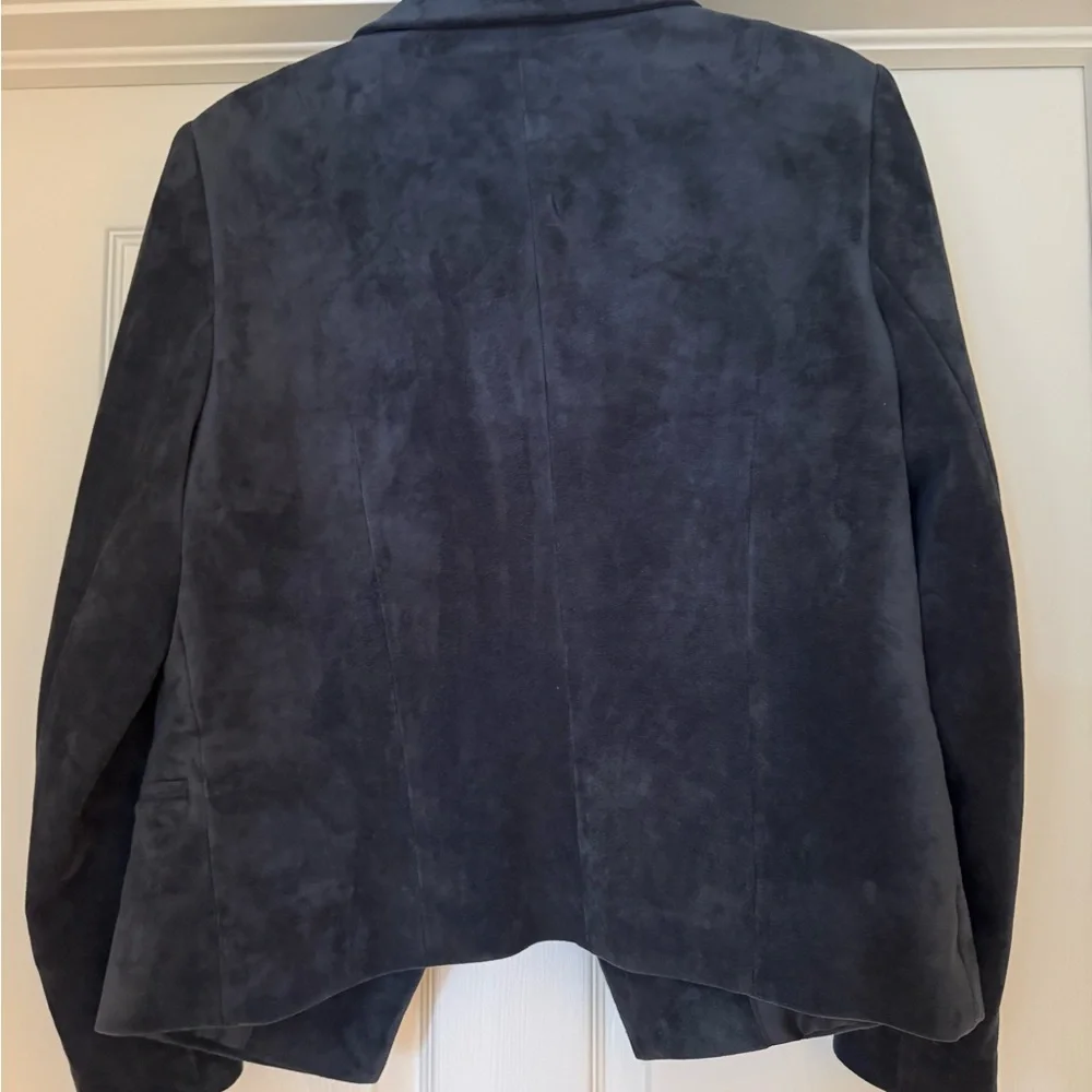 Ivanka Trump Faux Suede Blazer Women’s Size 12 - Picture 2 of 4